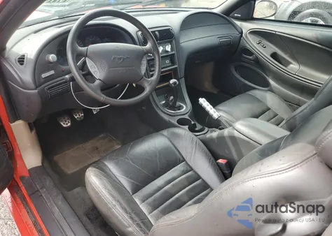 2000 Ford Mustang Gt из США, поврежденный, VIN 1FAFP45X6YF215853